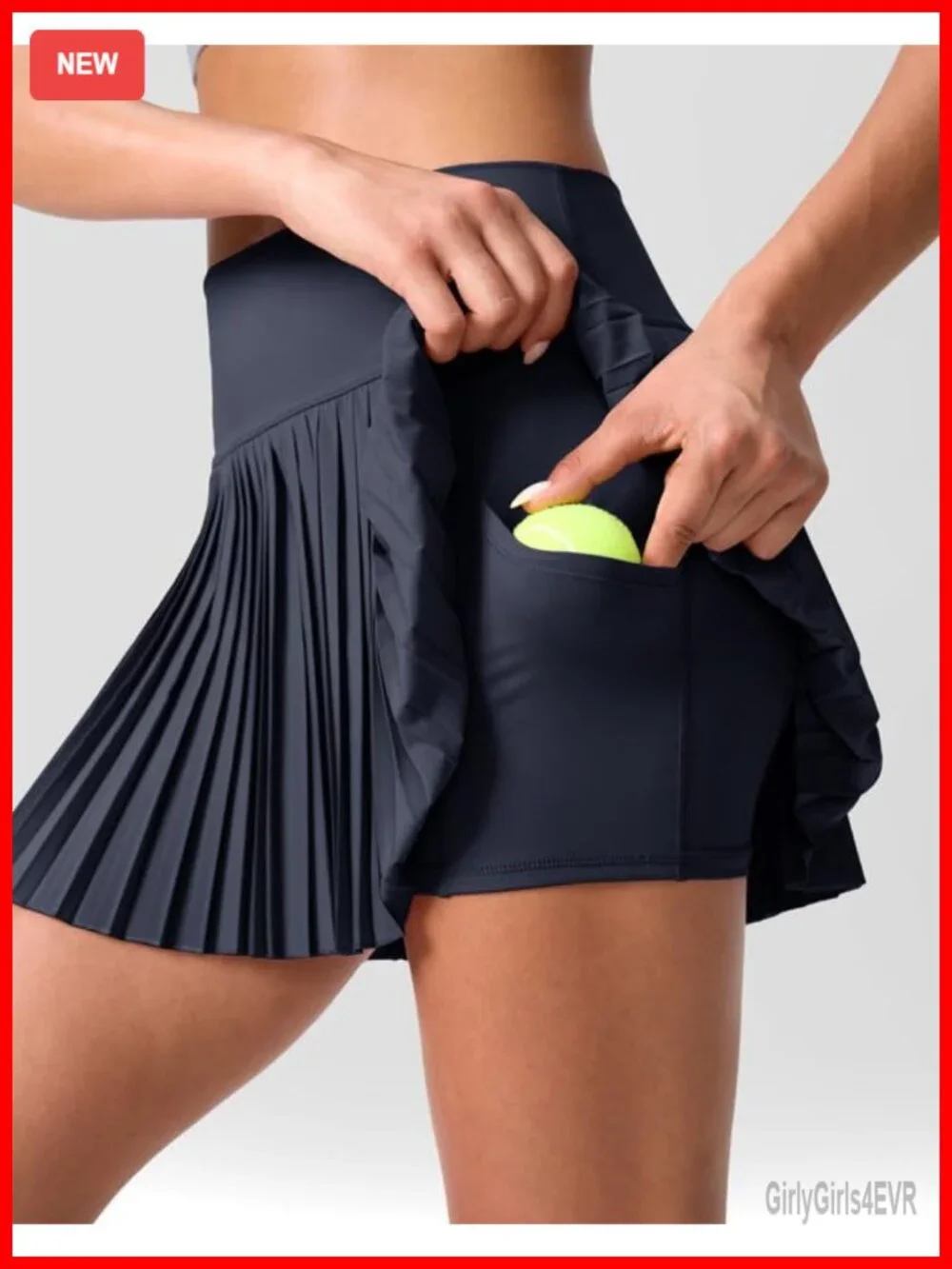 Pleated Tennis Skirt for Women with Pockets High Waisted Athletic Golf Skort